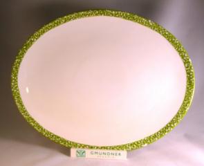 Gmundner Keramik-Platte oval